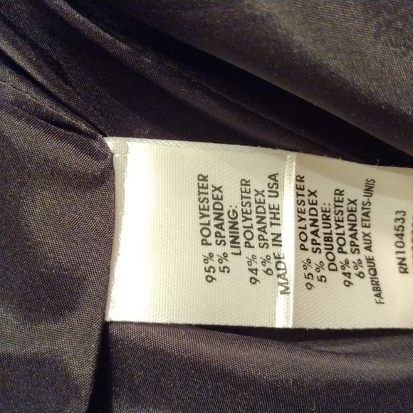 VTG NANETTE LEPORE Floral Print Peplum Zip-Up Vest, Size 4, Multicolored - Picture 8 of 8